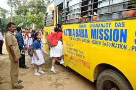 Swami Dhananjoy Das Kathia Baba Mission School