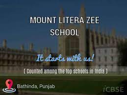 Mount Litera Zee School