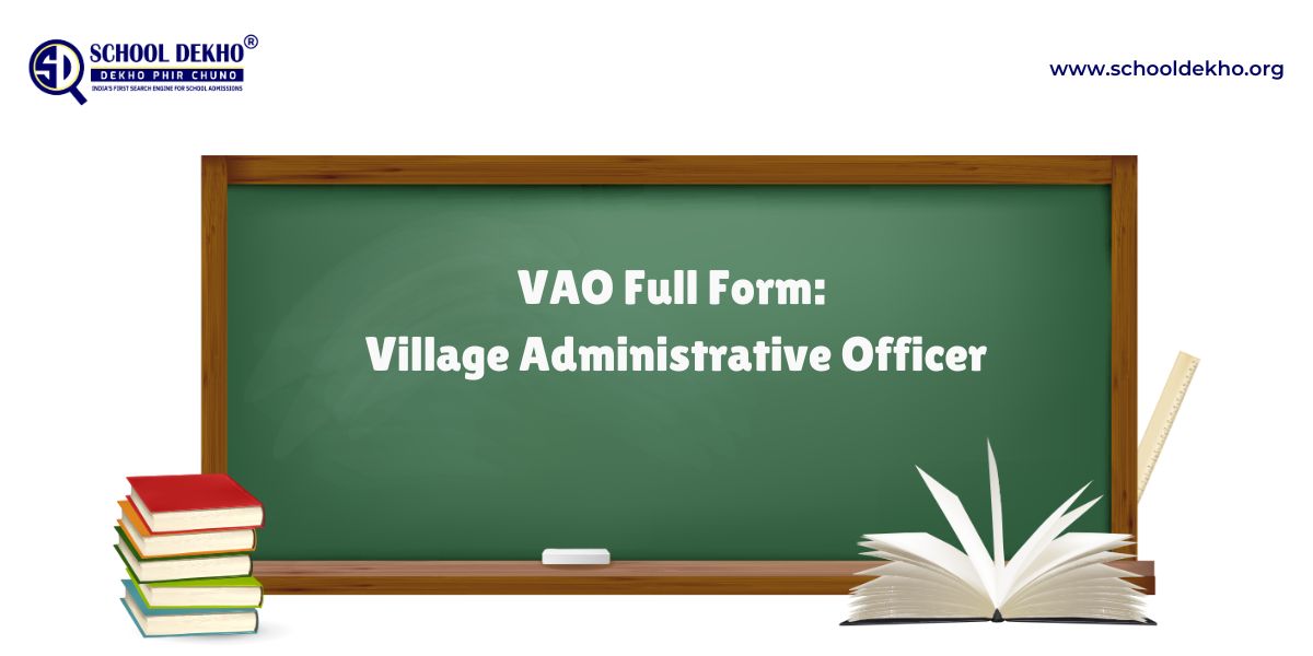 VAO Full Form: Village Administrative Officer