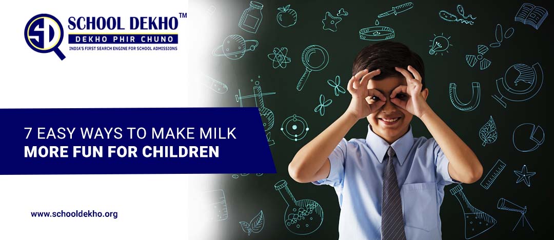 7 Easy Ways to Make Milk More Fun For Children