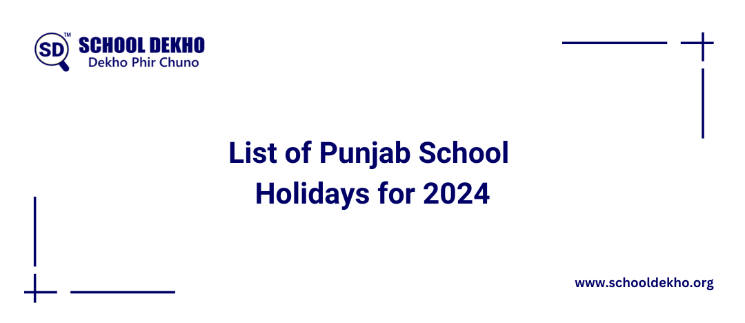 Punjab School Holiday List 2024